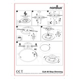 Plafon LED Oja 60cm biały Nordlux - Nowoczesne oświetlenie