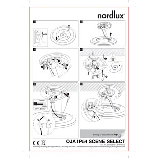 Plafon łazienkowy LED Oja 30cm Chrom Nordlux - Sklep Lamp