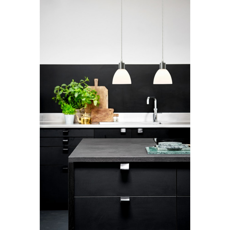 Lampa wisząca Ray Nordlux | Szkło chrom, 2 punkty - Sklep Lamp