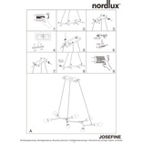 Lampa wisząca loft Josefine | 7 żarówek, czarna - Nordlux