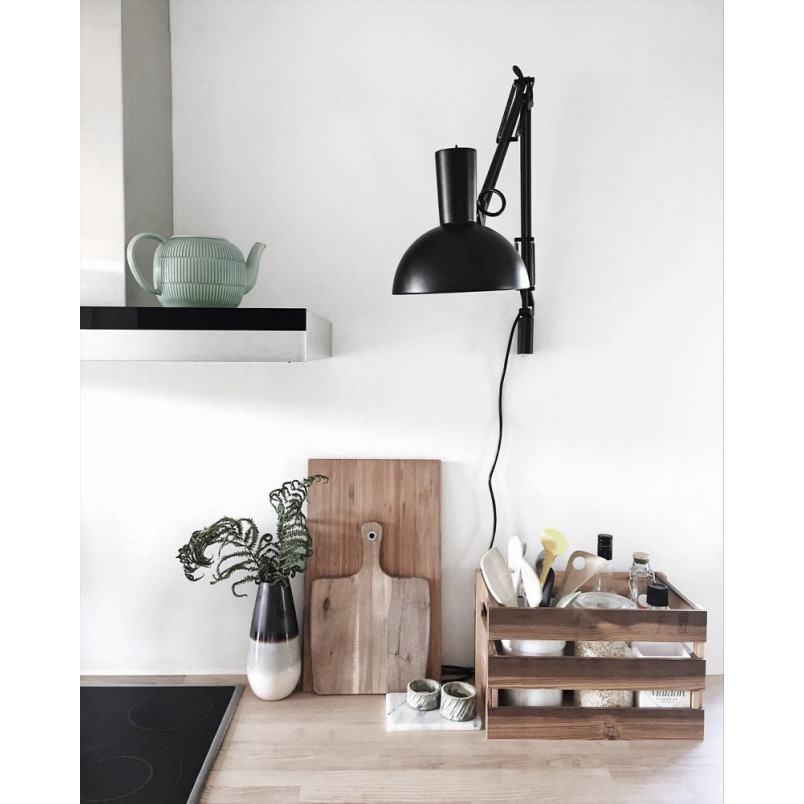 Lampa biurkowa Arki czarna | Design For The People