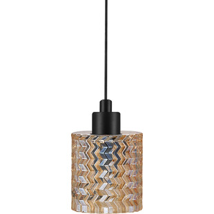 Lampa wisząca Nordlux Hollywood | Bursztynowe szkło, E27