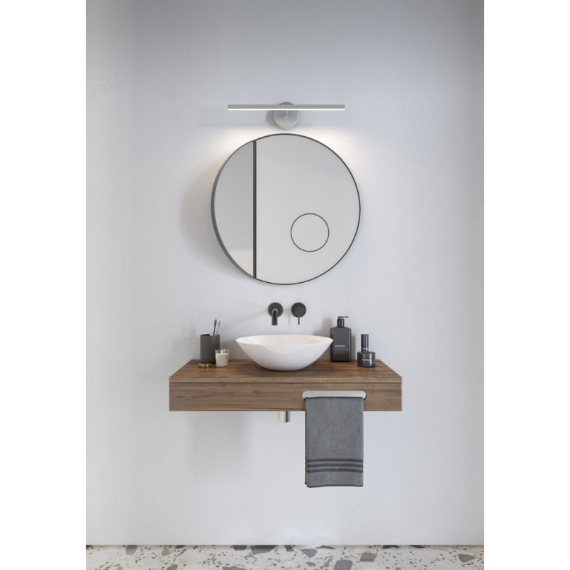 Kinkiet łazienkowy LED Nordlux | Biały, IP44, 40cm