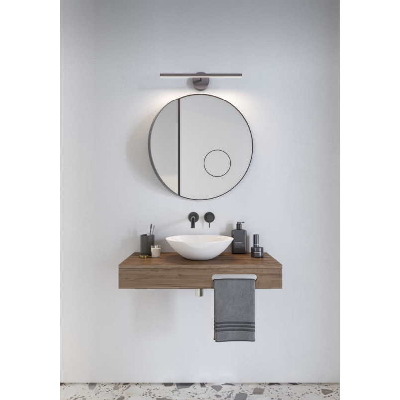 Kinkiet łazienkowy LED Nordlux | Stal szczotkowana, IP44