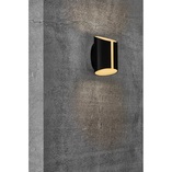 Kinkiet Nordlux Grip LED czarny - Nowoczesne oświetlenie elewacji