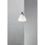 Lampa wisząca Strap - Skandynawski design, szkło, biała | Design For The People