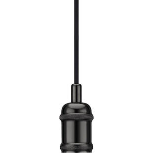 Lampa wisząca "żarówka" Avra Czarna/Chrom marki Nordlux