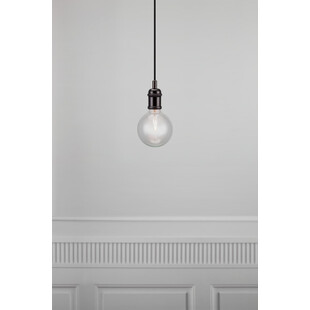 Lampa wisząca Nordlux Avra - Loftowa czarna lampa E27