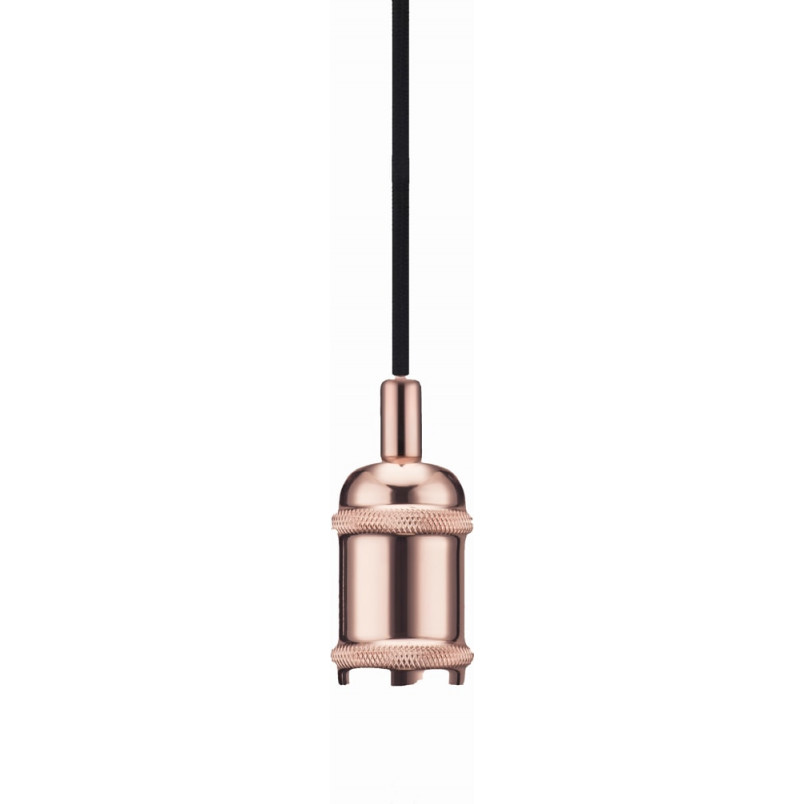 Lampa wisząca miedziana Nordlux Avra - Industrialny design