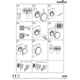 Kinkiet zewnętrzny LED Nordlux Ava - Szary | Smart Home