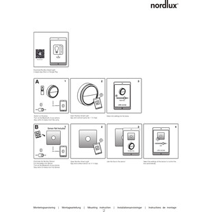 Kinkiet zewnętrzny LED Nordlux Ava - Szary | Smart Home