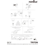 Lampa spot Triton 3szt. biała Nordlux - Oświetlenie LED