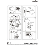 Kinkiet Nordlux Aleria - Nowoczesne oświetlenie ogrodu | Sklep