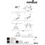 Lampa spot LED Birla Nordlux - ciepłe światło, nowoczesny design