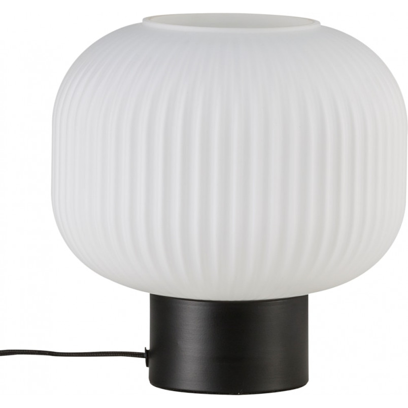 Lampa stołowa Milford | Nordlux | Szklany klosz, styl Japandi