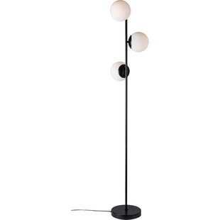 Lampa podłogowa szklane kule Lilly Czarna marki Nordlux