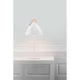 Lampa stołowa Strap biała | Skandynawski Design DFTP