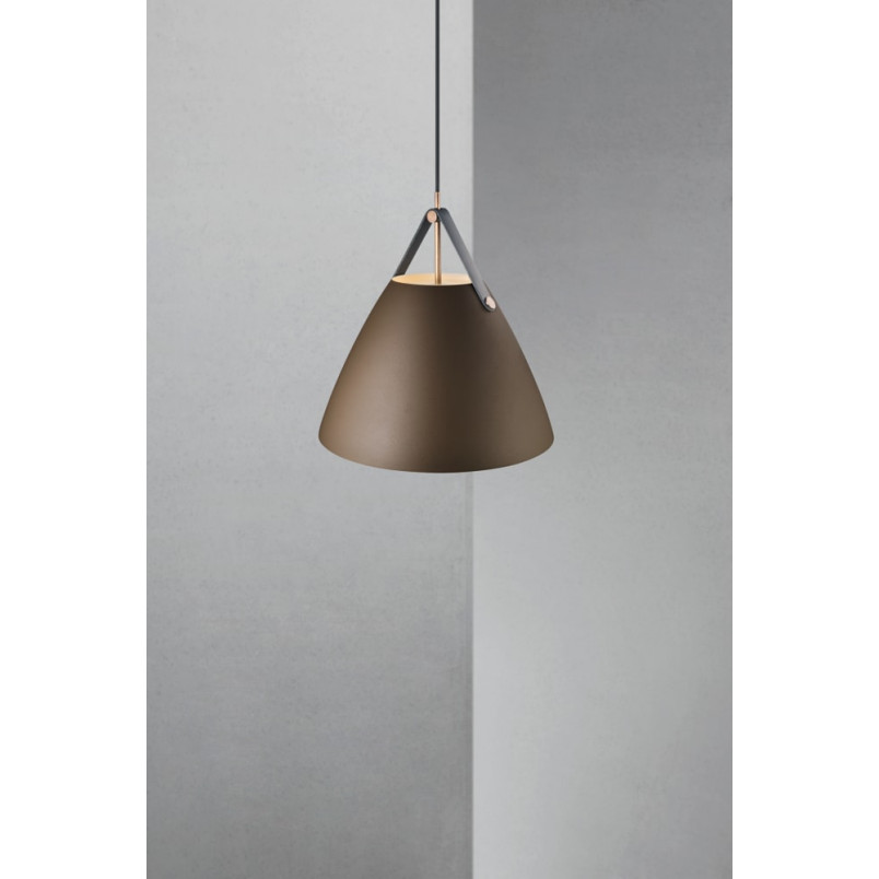Lampa wisząca Strap beżowa - Skandynawski design | Design For The People