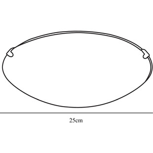 Plafon szklany biały Nordlux 25cm - Eleganckie oświetlenie