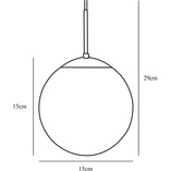 Lampa Wisząca Nordlux Cafe - Szkło, Biały Kolor | Sklep z Lampami