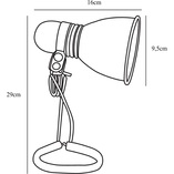 Lampa Klips Nordlux Photo Clamp - Srebrna, E27 | Kup Teraz