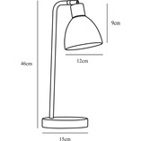 Lampa biurkowa Ray czarna | Nordlux - Stylowe oświetlenie