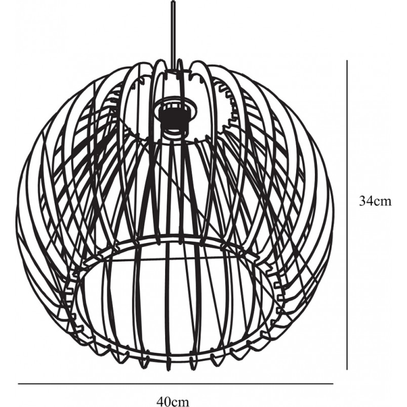 Lampa wisząca Chino 40cm Nordlux | Skandynawski design