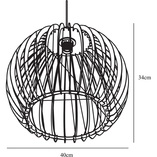 Lampa wisząca Chino 40cm Nordlux | Skandynawski design