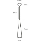 Lampa wisząca Nordlux Embla - Szkło dymione, E27 | Sklep z lampami