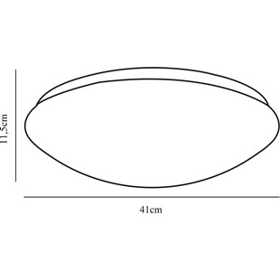 Plafon łazienkowy LED biały Nordlux Ask 41cm - Sklep z oświetleniem
