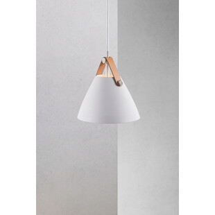 Lampa wisząca Strap biała | Design For The People