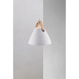 Lampa wisząca Strap biała | Design For The People