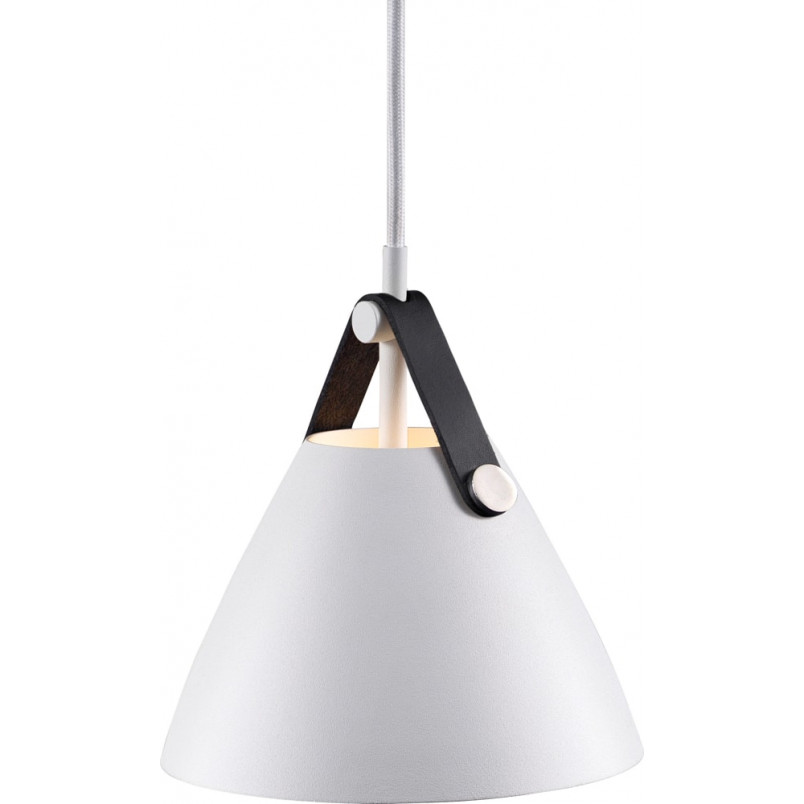 Lampa wisząca Strap biała | Design For The People