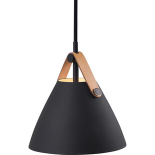 Lampa skandynawska wisząca Strap 16 Czarna marki Dftp
