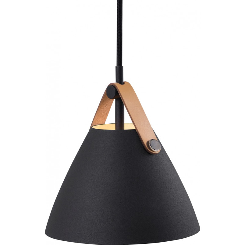 Lampa wisząca Strap czarna - Design For The People | Skandynawski Design