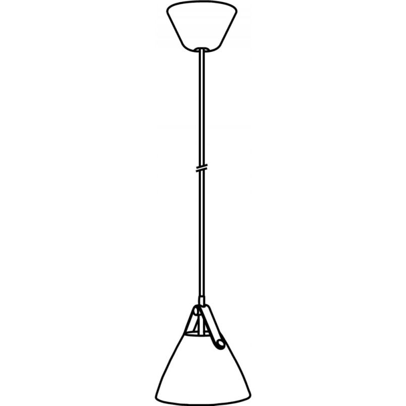 Lampa wisząca Strap czarna - Design For The People | Skandynawski Design