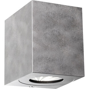Kinkiet zewnętrzny Nordlux Canto Kubi 2 - Srebrny, LED, IP44