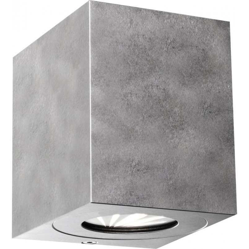Kinkiet zewnętrzny Nordlux Canto Kubi 2 - Srebrny, LED, IP44