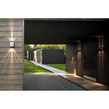 Kinkiet zewnętrzny Nordlux Canto Kubi 2 - Srebrny, LED, IP44