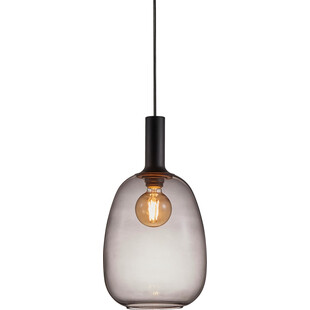 Lampa wisząca Alton czarna Nordlux | Szkło E27