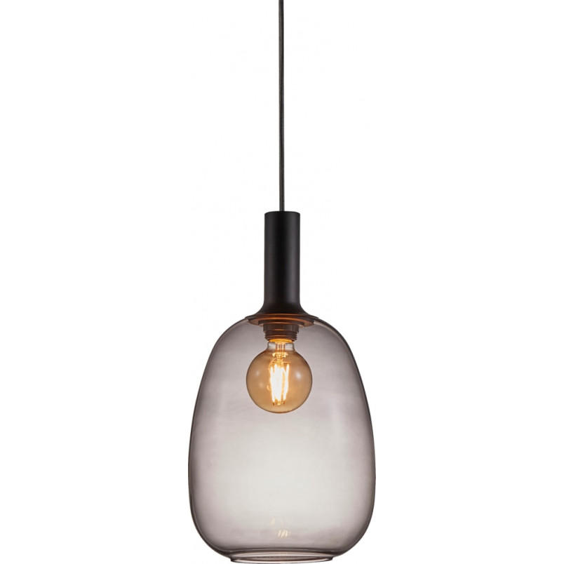 Lampa wisząca Alton czarna Nordlux | Szkło E27