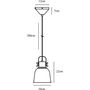 Lampa Wisząca Industrialna Adrian Czarna - Nordlux | Sklep Lamp