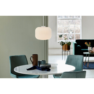 Lampa wisząca Milford biała Nordlux | Szkło, E27