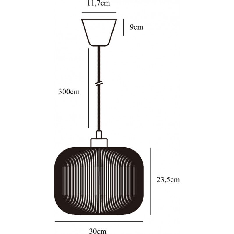 Lampa wisząca Milford biała Nordlux | Szkło, E27
