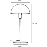 Lampa stołowa Nordlux Ellen czarna - Skandynawski design