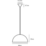Lampa wisząca Ellen biała Nordlux | Skandynawski design