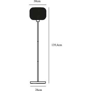 Lampa podłogowa Milford biała - Nordlux | Elegancki design
