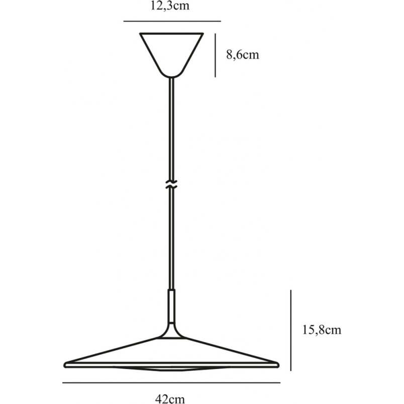 Lampa wisząca Balance czarna LED - Nordlux | Nowoczesne oświetlenie