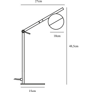 Lampa stołowa szklana Nordlux Contina - Elegancki design