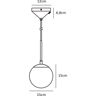 Lampa wisząca Grant - Nordlux, szkło, biało-mosiężna | Sklep z Lampami